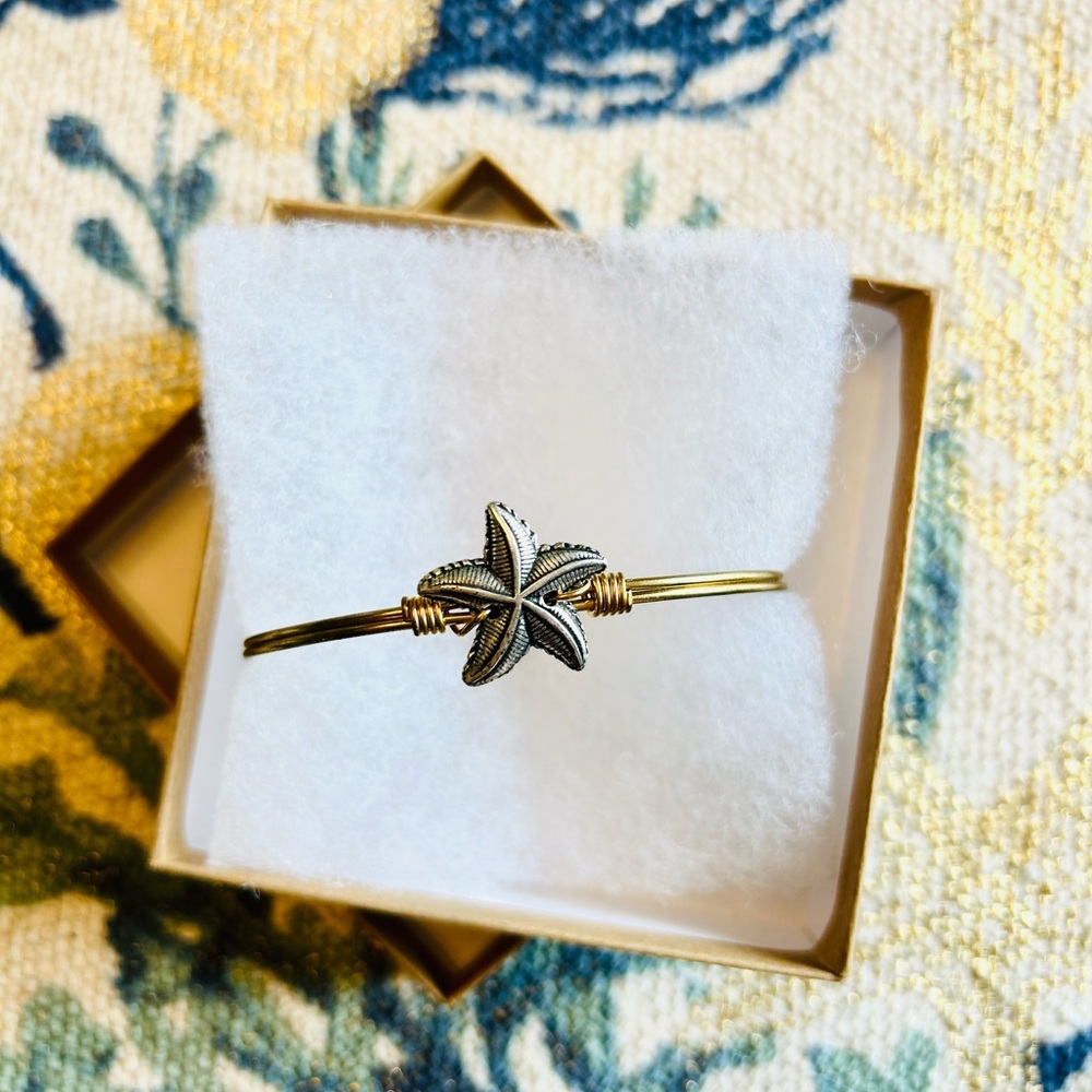 Luca + Danni Gold and Silver Starfish Bracelet
